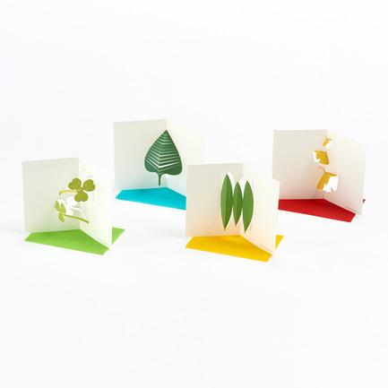 Press kit | 902-06 - Press release | International Call for Design Nominations - A' Design Award and Competition - Competition - Leaves Message Card by&nbsp;Katsumi Tamura - Photo credit: Katsumi Tamura