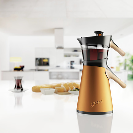 Press kit | 902-06 - Press release | International Call for Design Nominations - A' Design Award and Competition - Competition - Steam Tea Maker by&nbsp;Hakan Gürsu - Photo credit: Hakan Gürsu