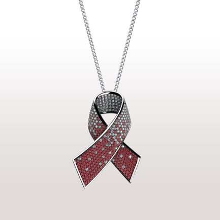 Press kit | 902-06 - Press release | International Call for Design Nominations - A' Design Award and Competition - Competition - Alliance against AIDS Diamond Pendant by&nbsp;Seyed Mohammad Mortazavi - Photo credit: Seyed Mohammad Mortazavi