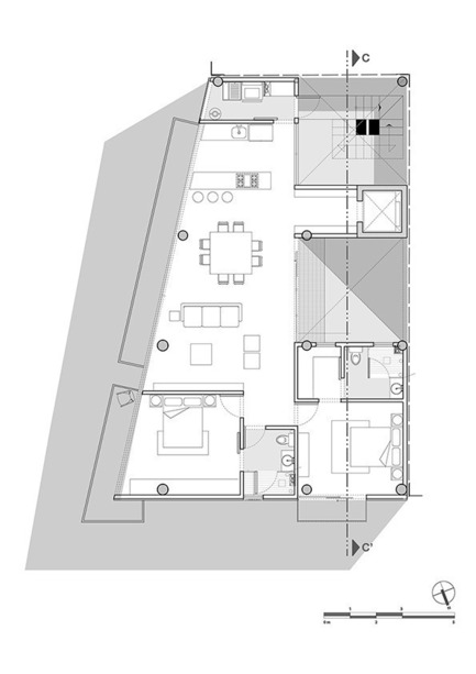 Dossier de presse | 1825-01 - Communiqué de presse | Just Be Apartments - Arqmov Workshop - Architecture résidentielle - Architectural Layout - Crédit photo : arqmov workshop