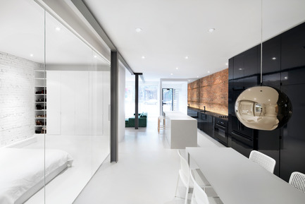 Dossier de presse | 1047-02 - Communiqué de presse | Design of a condo, storefront. - Anne Sophie Goneau - Design d’intérieur résidentiel - Crédit photo : Adrien Williams