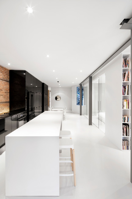 Dossier de presse | 1047-02 - Communiqué de presse | Design of a condo, storefront. - Anne Sophie Goneau - Design d’intérieur résidentiel - Crédit photo : Adrien Williams