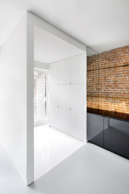 Dossier de presse | 1047-02 - Communiqué de presse | Design of a condo, storefront. - Anne Sophie Goneau - Design d’intérieur résidentiel - Crédit photo : Adrien Williams