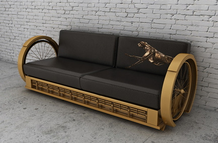 Press kit | 1604-04 - Press release | Design Days Dubai Announces 2016 Edition - Design Days Dubai - Event + Exhibition - Vick Vanlian, Ride My Bike Sofa - colaboration with BOKJA - Photo credit: Vick Vanlian