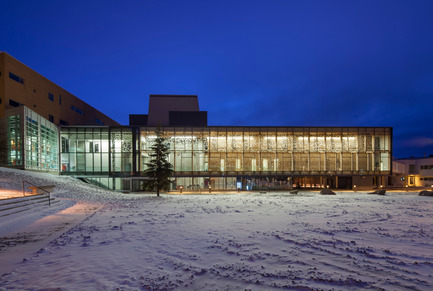 Press kit | 755-03 - Press release | Agrandissement du campus de Rouyn-Noranda de l'UQAT - Les architectes du Pavillon des Sciences (Consortium TRAME, CCM² + BGLA) - Institutional Architecture - Photo credit: Stéphane Groleau 