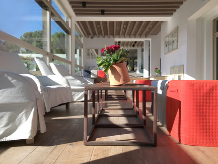 Dossier de presse | 2019-01 - Communiqué de presse | Voltasol, the rolling flowerpot - Studio BAG Disseny - Produit -  L'Escala - Empúries Hotel<br>  - Crédit photo : BAG Disseny Studio