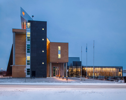 Press kit | 755-03 - Press release | Agrandissement du campus de Rouyn-Noranda de l'UQAT - Les architectes du Pavillon des Sciences (Consortium TRAME, CCM² + BGLA) - Institutional Architecture - Photo credit: Stéphane Groleau 