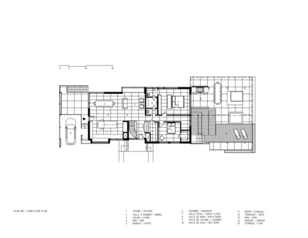 Dossier de presse | 1699-02 - Communiqué de presse | Résidence Du Tour - Architecture Open Form - Architecture résidentielle - Crédit photo :  Architecture Open form