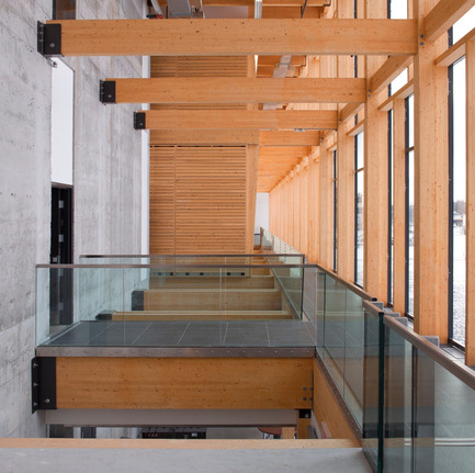 Press kit | 755-03 - Press release | Agrandissement du campus de Rouyn-Noranda de l'UQAT - Les architectes du Pavillon des Sciences (Consortium TRAME, CCM² + BGLA) - Institutional Architecture - Photo credit: Stéphane Groleau 