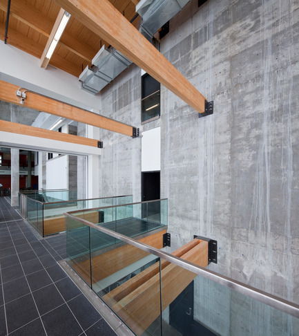 Press kit | 755-03 - Press release | Agrandissement du campus de Rouyn-Noranda de l'UQAT - Les architectes du Pavillon des Sciences (Consortium TRAME, CCM² + BGLA) - Institutional Architecture - Photo credit: Stéphane Groleau 
