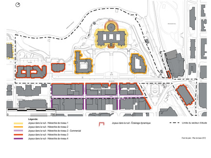 Press kit | 865-17 - Press release | Ottawa’s Parliamentary Precinct, a jewel in the night - Lemay - Landscape Architecture - Photo credit: Lemay / Lightemotion