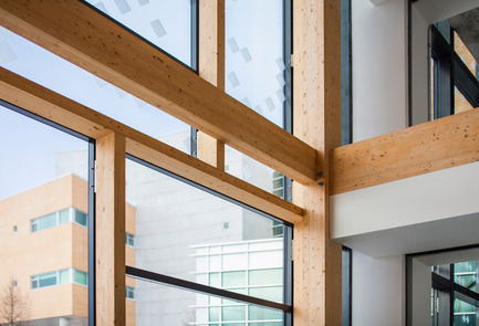Press kit | 755-03 - Press release | Agrandissement du campus de Rouyn-Noranda de l'UQAT - Les architectes du Pavillon des Sciences (Consortium TRAME, CCM² + BGLA) - Institutional Architecture - Photo credit: Stéphane Groleau 