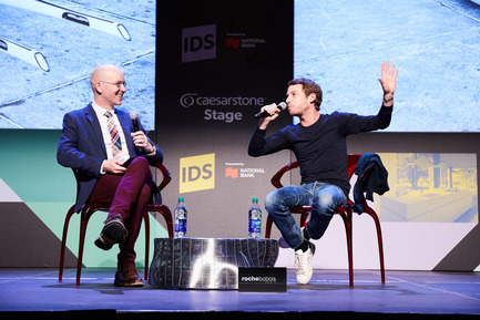 Press kit | 1176-11 - Press release | The Interior Design Show Wraps Its 18th Year - Interior Design Show (IDS) - Event + Exhibition - Ora-ito and AZURE's David Dick-Agnew - Photo credit: Arash Moallemi