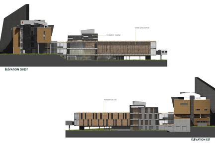 Press kit | 755-03 - Press release | Agrandissement du campus de Rouyn-Noranda de l'UQAT - Les architectes du Pavillon des Sciences (Consortium TRAME, CCM² + BGLA) - Institutional Architecture - Photo credit: UQAT
