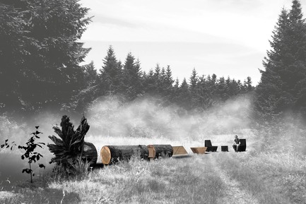 Press kit | 837-15 - Press release | The International Garden Festival announces the designers for its 17th edition - International Garden Festival / Reford Gardens - Landscape Architecture -   CARBONE by &nbsp;Coache Lacaille Paysagistes [Maxime Coache, lansdcape architect, Victor Lacaille, landscape designer, Luc Dallanora, landscape architect]<br>Nantes, France   - Photo credit:   Coache Lacaille Paysagistes 