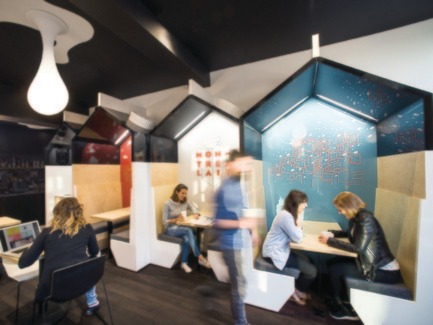 Press kit | 673-14 - Press release | Grands Prix du Design Award 9thedition. And the winners are... - Agence PID - Competition - Prix restaurant de 2 000 pi² et moins<br>Bar à lait Natrel<br>lg2boutique - Photo credit: Hans Laurendeau