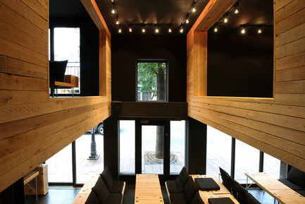Press kit | 673-14 - Press release | Grands Prix du Design Award 9thedition. And the winners are... - Agence PID - Competition - Prix restaurant de plus de 2 000 pi²<br>Restaurant O'Noir Prince-Arthur<br>L'Empreinte Design Artisanat - Photo credit: Pier-Olivier Lepage