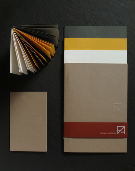 Dossier de presse | 1103-01 - Communiqué de presse | Kazuyo Komoda à la Fondation Achille Castiglioni: un livre et quelques objets - Francesca Acerboni - Évènement + Exposition - 2007-docking_notebook