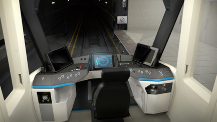Press kit | 673-14 - Press release | Grands Prix du Design Award 9thedition. And the winners are... - Agence PID - Competition - Prix Transport <br>Loge de conduite du métro Azur<br>Romain Zolfo &amp; Karim Guelmi pour Labbé Designers - Photo credit: GAZ studio