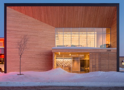 Press kit | 673-14 - Press release | Grands Prix du Design Award 9thedition. And the winners are... - Agence PID - Competition - Prix développement &nbsp;durable<br>Siège social STGM ARCHITECTES<br>STGM ARCHITECTES + IDEA - Photo credit: Stephane Groleau