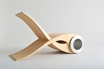 Press kit | 673-14 - Press release | Grands Prix du Design Award 9thedition. And the winners are... - Agence PID - Competition - Prix valorisation du bois dans un design de produit<br>EXOCET<br>DESIGNARIUM - Photo credit: LEATHEAD