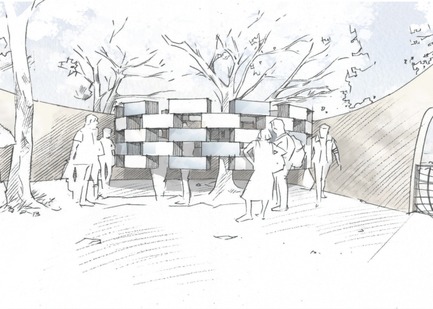Dossier de presse | 982-28 - Communiqué de presse | Festival des Architectures Vives 2016 - Association Champ Libre - Festival des Architectures Vives (FAV) - Évènement + Exposition - Reflections - Crédit photo : Go up