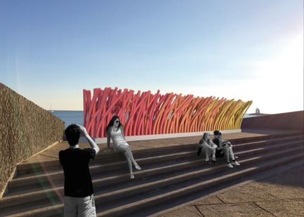 Dossier de presse | 982-28 - Communiqué de presse | Festival des Architectures Vives 2016 - Association Champ Libre - Festival des Architectures Vives (FAV) - Évènement + Exposition - La grande frite - Crédit photo : HOCH Studio