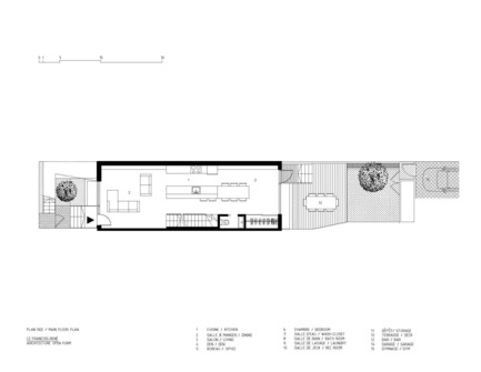 Dossier de presse | 1917-01 - Communiqué de presse | Le François-René: liberté créative et développement durable - Maître Carré - Architecture résidentielle - Crédit photo : Architecture Open Form