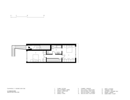 Dossier de presse | 1917-01 - Communiqué de presse | Le François-René: liberté créative et développement durable - Maître Carré - Architecture résidentielle - Crédit photo : Architecture Open Form