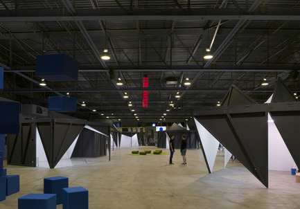 Press kit | 1102-01 - Press release | Symposium of Contemporary Art of Baie-Saint-Paul - Architecturama - Event + Exhibition - Photo credit: James Brittain Photography