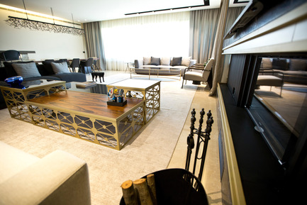Press kit | 1540-02 - Press release | The Rebirth of a Living Space by ROHD - ROHD - Residential Interior Design - VIEW FROM THE CHIMNEY&nbsp; - Photo credit: RUDY BOUCHEBEL