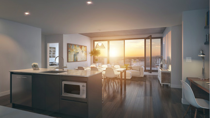 Dossier de presse | 2056-01 - Communiqué de presse | Lancement du tout nouveau projet de condominiums Beaumont - DevMcGill - Immobilier - Un espace de vie élaboré selon vos besoins et votre personnalité, une conception à votre image. - Crédit photo : Sébastien Gaudard - Vizual 3D