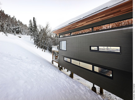Dossier de presse | 2054-01 - Communiqué de presse | Chalet de ski laurentien - RobitailleCurtis - Architecture résidentielle - Crédit photo : Marc Cramer