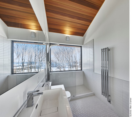 Dossier de presse | 2054-01 - Communiqué de presse | Chalet de ski laurentien - RobitailleCurtis - Architecture résidentielle - Crédit photo : Marc Cramer
