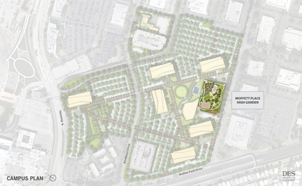 Press kit | 2041-01 - Press release | Silicon Valley’s Newest Rooftop Park Brings Workplace Amenities to New Heights - DES Architects + Engineers - Landscape Architecture -  Campus Plan  - Photo credit:  DES A+E