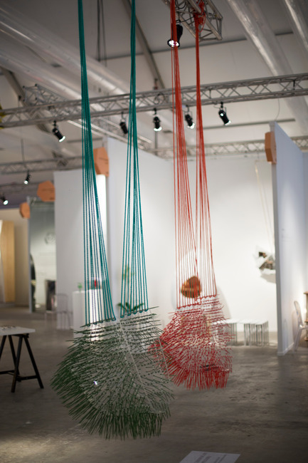 Press kit | 1604-06 - Press release | Design Days Dubai Completes It Fifth And Most Successful Edition To-Date - Design Days Dubai - Event + Exhibition -  Cocar swings by PaxArq at Coletivo Amor de Madre (Brazil), Design Days Dubai 2016  - Photo credit: Design Days Dubai