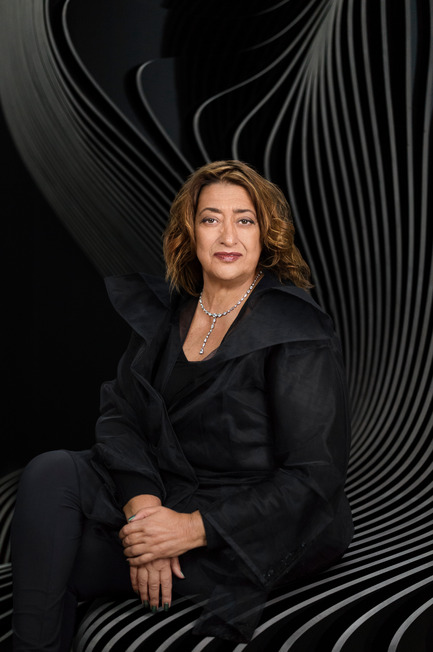 Press kit | 2072-01 - Press release | Zaha Hadid1950­-2016 - Zaha Hadid Architects - Event + Exhibition - Zaha Hadid_portrait - Photo credit: Mary McCartney