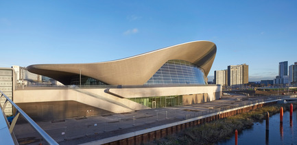 Press kit | 2072-01 - Press release | Zaha Hadid1950­-2016 - Zaha Hadid Architects - Event + Exhibition - London Aquatics Centre - Photo credit: Hufton+Crow