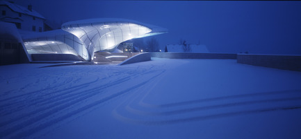 Press kit | 2072-01 - Press release | Zaha Hadid1950­-2016 - Zaha Hadid Architects - Event + Exhibition - Nordpark Railway Stations (Hungerburg Station)_Innsbruck - Photo credit: Werner Huthmacher