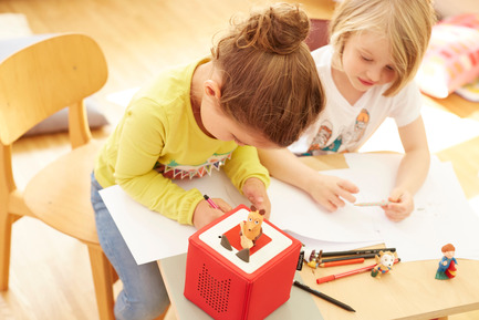 Dossier de presse | 2074-01 - Communiqué de presse | Toniebox wins Red Dot Award: Best of the Best - Boxine GmbH - Produit - Toniebox - the new digital audioplayer for children - Crédit photo : Boxine GmbH