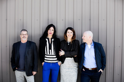 Press kit | 1538-03 - Press release | Architect & Landscape Architect Faber Cayouette Joins A2DESIGN Team - A2DESIGN Concepteurs stratégiques - Commercial Architecture - Faber Cayouette,&nbsp;Directeur conception stratégique<br>Evelyne Paris,&nbsp;Associée, Architecte OAQ<br>Chantal Panneton, Associée, Designer d’intérieur certifiée APDIQ<br>Stéphan Grenier, Associé,&nbsp;Technologue en architecture, T.P. Membre de l’OTPQ - Photo credit: Adrien Williams