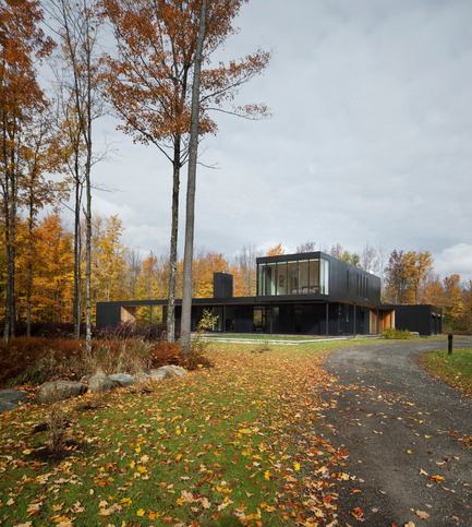 Dossier de presse | 567-09 - Communiqué de presse | Résidence Rosenberry - Les architectes FABG - Architecture résidentielle - Crédit photo : Steve Montpetit
