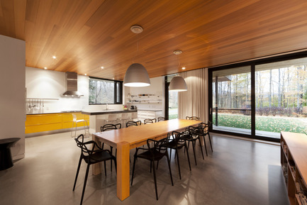 Dossier de presse | 567-09 - Communiqué de presse | Résidence Rosenberry - Les architectes FABG - Architecture résidentielle - Crédit photo : Steve Montpetit