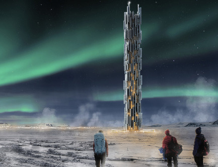 Press kit | 1127-05 - Press release | Winners 2016 Skyscraper Competition - eVolo Magazine - Competition - Data Skyscraper: Sustainable Data Center in Iceland - Photo credit: Valeria Mercuri, Marco Merletti
