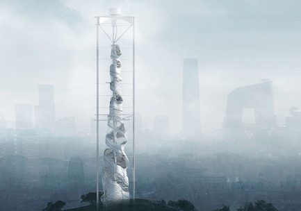 Press kit | 1127-05 - Press release | Winners 2016 Skyscraper Competition - eVolo Magazine - Competition - Air-Stalagmite - Photo credit: Changsoo Park, Sizhe Chen