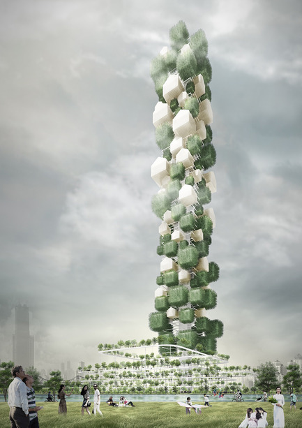 Press kit | 1127-05 - Press release | Winners 2016 Skyscraper Competition - eVolo Magazine - Competition - Hanoi Vertical Quarter - Photo credit: Minh Phuc Nguyen, Linh Phuong Phan
