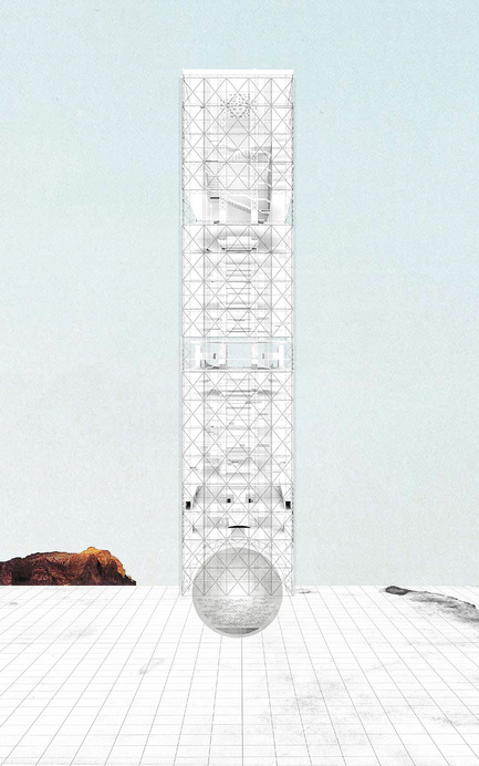 Press kit | 1127-05 - Press release | Winners 2016 Skyscraper Competition - eVolo Magazine - Competition - Agora: Vertical Streetscape - Photo credit: Alessandro Arcangeli, Filippo Fiorani