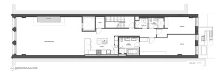 Dossier de presse | 865-16 - Communiqué de presse | 738 Broadway: la somptuosité en toute simplicité - Escobar Design by Lemay - Design d’intérieur résidentiel - Plan du 2e étage - Crédit photo :  Escobar Design by Lemay 