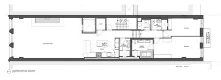 Dossier de presse | 865-16 - Communiqué de presse | 738 Broadway: la somptuosité en toute simplicité - Escobar Design by Lemay - Design d’intérieur résidentiel - Plan du 3e étage - Crédit photo :  Escobar Design by Lemay 