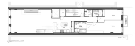 Dossier de presse | 865-16 - Communiqué de presse | 738 Broadway: la somptuosité en toute simplicité - Escobar Design by Lemay - Design d’intérieur résidentiel - Plan du 5e étage - Crédit photo :  Escobar Design by Lemay 